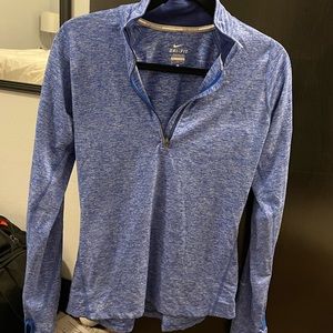 Women’s Nike dri fit long sleeve blue